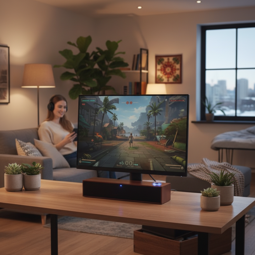 Barre de son pour PC connexion USB filaire et bluetooth