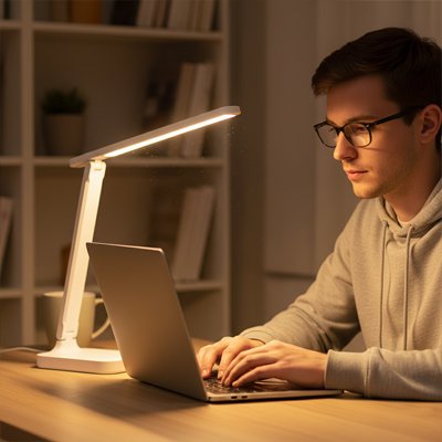 Lampe de bureau luminosité ajustable