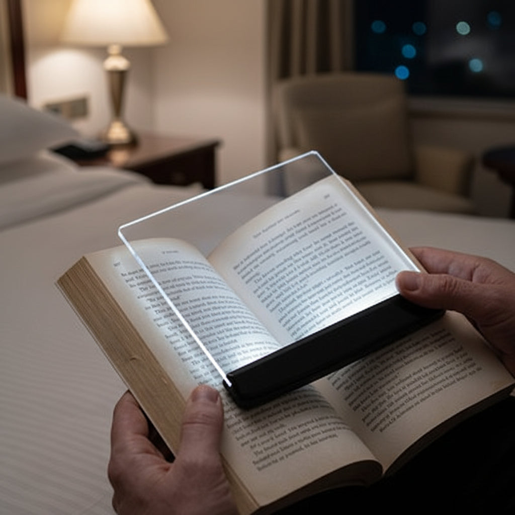 Lampe de lecture main libre