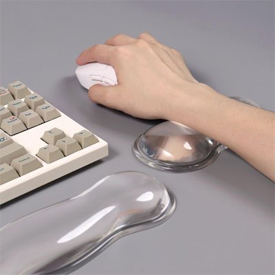 Repose poignets clavier favorise alignement        