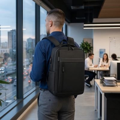 Sac à dos ordinateurconfort ergonomique homme bureau
