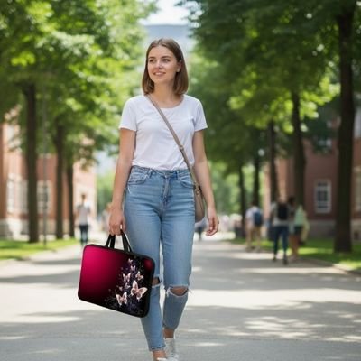 Sacoche ordinateur femme anse confortable