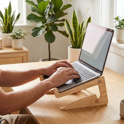 Support ordinateur portable stable et renforcé