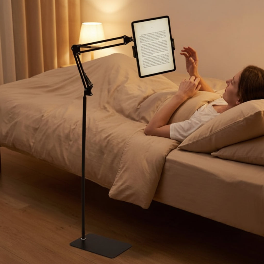 Support pour tablette lecture au lit 